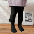 thumbnail image 4 of ATOGUTA Girls Leggings Soft Winter Elastic Warm Footed Tights and Stockings Black, Sizes 2T-12, 4 of 6
