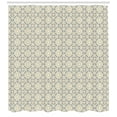 thumbnail image 3 of Ambesonne Ethnic Shower Curtain, Azulejo Tiles Design, 69"Wx84"L, Taupe Beige, 3 of 3