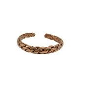 Hand Crafted Braided Copper Bracelet From Nepal
