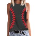 thumbnail image 1 of Birdeem Débardeur à Imprimé Floral pour Femmes Col Rond Sans Manches Tunique Tee Tops, 1 of 1