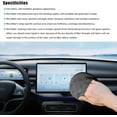 thumbnail image 3 of Car Screen Cleaner, 4.33"×4.33" Round Microfiber Auto Screen Cleaning Pad, Foldable Touch Screen Cleaner Cloth for Vehicle Dashboard LCD Display, Interior Car Accessories, 3 of 6