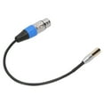 thumbnail image 4 of Audio Cord, XLR Audio Cable 3Pin Mini Mini Male To XLR Female Stretch   for Cameras 30cm,1Meter,2Meter,3Meter, 4 of 8