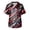 Dark Blue, variant on 4th Of July Scrubs Top for Men Fashion Patriotic V-Neck Short Sleeve Graphic Printed Tops Summer Lightweight Stretch Nurse Scrubs with Pockets Wine XXXL