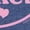 HEATHER NAVY, variant on Polly Pocket - Polly Pocket Pink Logo - Toddler And Girls A-line Dress