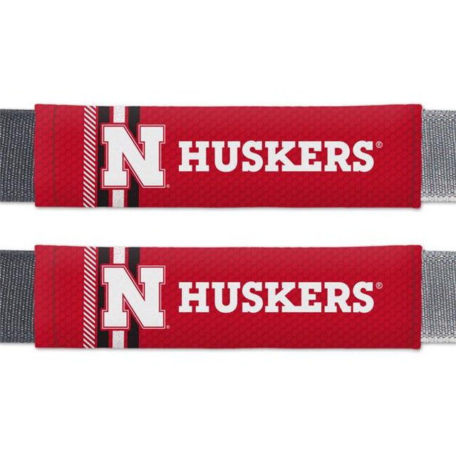Fremont Die 2324541393 Nebraska Cornhuskers Rally Design Seat Belt Pads