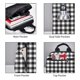 thumbnail image 3 of Disketp Black White Plaid Mochila Ligera e Impermeable, Mochila de Día Resistente para Viajes, Senderismo y Uso Diario para Hombre y Mujer, 3 of 7