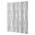 thumbnail image 2 of LSLJS Shower Curtain for Bathroom - 71"x71" Gray Gradual Geometry Fabric Shower Curtain with 12 Hooks, Waterproof Quick-Drying Washable Shower Curtain Modern Style Bathroom Decor for Bathrubs Spa, 2 of 7