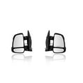 thumbnail image 2 of Door Mirror - Pacific Best Inc. Fit/For 14-20 RAM 1500 ProMaster Cargo Van - Non-Extending, Manual Folding - Pair, Left Driver + Right Passenger Set - 5VE98JXWAF, 5VE99JXWAF, 2 of 2