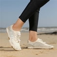 thumbnail image 6 of KANG Fashion Unisex Quick-Dry Water Shoes, Lightweight River-Tracing Outdoor Footwear, Anti- Beach Shoes for Hiking, Walking, and Light Training Beige 42, 6 of 9