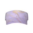 thumbnail image 2 of Kdxio Lavender Glitter Foil Stripes Print Sun Visor Hat Golf Visor Adjustable Velcro Outdoor Sports Cap For Men Women, 2 of 7