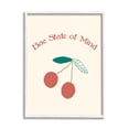 thumbnail image 3 of Stupell Industries Bae State of Mind Bold Red Cherry Fruit, 16 x 20, Design by Daphne Polselli, 3 of 5