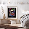 thumbnail image 6 of Diamond Art Kit for Adults, Skull With Mushrooms And Flowers Diamond Painting for Adults Beginners, DIY Diamond Art Painting Kits, 5D Diamond Painting Crafts for Home Decor 12x16 Frameless, 6 of 7