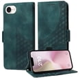 thumbnail image 2 of Funda GANGXUN para iPhone SE 2024 con diseño acolchado elegante, cuero PU, protección total y ajuste preciso, 2 of 5