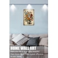thumbnail image 2 of Wildflower Aluminum Sign 5.5x8 inches Vintage Metal Sign for Street Garage Family Cafe Bar Farm Country Bathroom Wall Decor Rustic Spring Farmhouse Decor, 2 of 6
