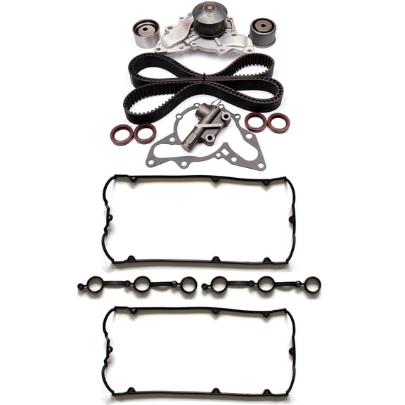 ECCPP Timing Belt Water Pump Kit and Head Gasket Sets,Automotive Replacement parts Fits 02-06 for Hyundai XG350 Santa Fe for Kia Sedona 3.5L Fits select: 2002-2005 KIA SEDONA EX/LX