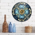thumbnail image 6 of BZSMCE Wall Clock Acrylic Size：9.5*9.5in/11.9*11.9in Spirals Of Serenity Design Pattern Clock, 6 of 10
