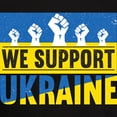 thumbnail image 3 of CafePress - We Support Ukraine T Shirt - Men's Fitted T-Shirt, 3 of 4