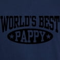thumbnail image 3 of CafePress - World's Best Pappy Light T Shirt - Men's Classic Graphic Cotton T-Shirt, 3 of 4