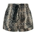 thumbnail image 4 of Birdeem Womens Plus Size Drawstring Casual Print Elastic Waist Pocket Loose Shorts Pants, 4 of 6