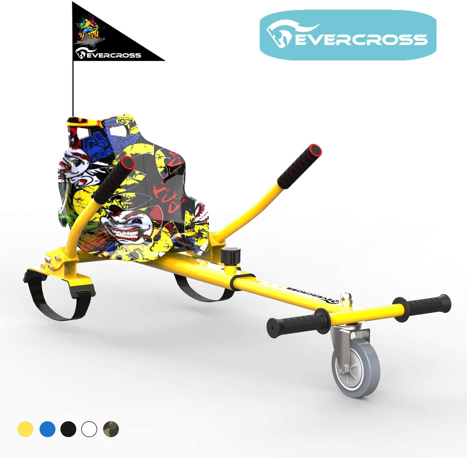 EverCross Hoverboard Seat Attachment, New Gen Hoverboard