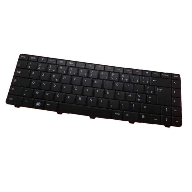 Plástico Negro Francés Keyobard Para N3010 M4010 N4020 M5030 Laptop