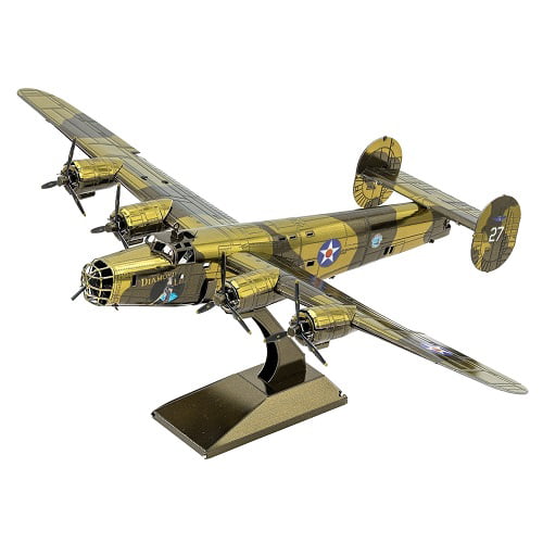 Fascinations Metal Earth F4U Corsair WWII Airplane 3D Laser Cut Steel Model Kit 