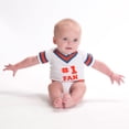 thumbnail image 2 of Crimson & Gray - 0-6 Months Infant Onesie, 2 of 4