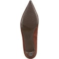 thumbnail image 5 of Naturalizer Women's Natalia Kitten Heel Pointed Toe Pump Cappuccino Brown Suede 7.5W, 5 of 5