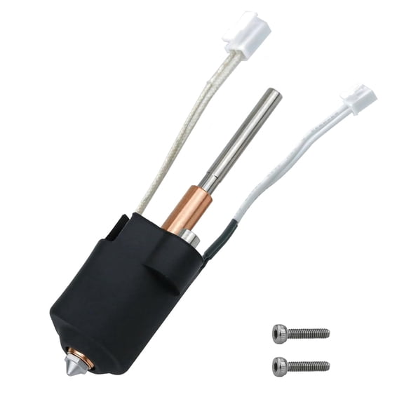 CATPAN 3D Printer Hotend Ender 3 V3 High End Ceramic Hotend Kit, Ender 3 V3 Plus Extruder Hot End Replacement, All-Metal Integrated High-Flow Unicorn Quick Swap Nozzle