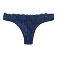 thumbnail image 1 of Tanga Secret Treasures Talla G Encaje Floral Marino, 1 of 3