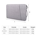 thumbnail image 3 of Portable Waterproof Portable Laptop Sleeve Laptop Sleeve 13.3 14 15 15.6-Inch Suitable For Macbook Pro Computer Bag Hp Acer Xiaami Asus Lenovo, 3 of 9