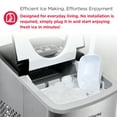 thumbnail image 4 of Frigidaire 26 lb. Countertop Ice Maker EFIC117-SS, Stainless Steel, 4 of 9