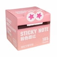 thumbnail image 1 of Rainbow Transparent Roll Sticky Notes 105 Sheets Pearlescent Pull-Out for Planner Decor Journaling,1PC,Pink, 1 of 7