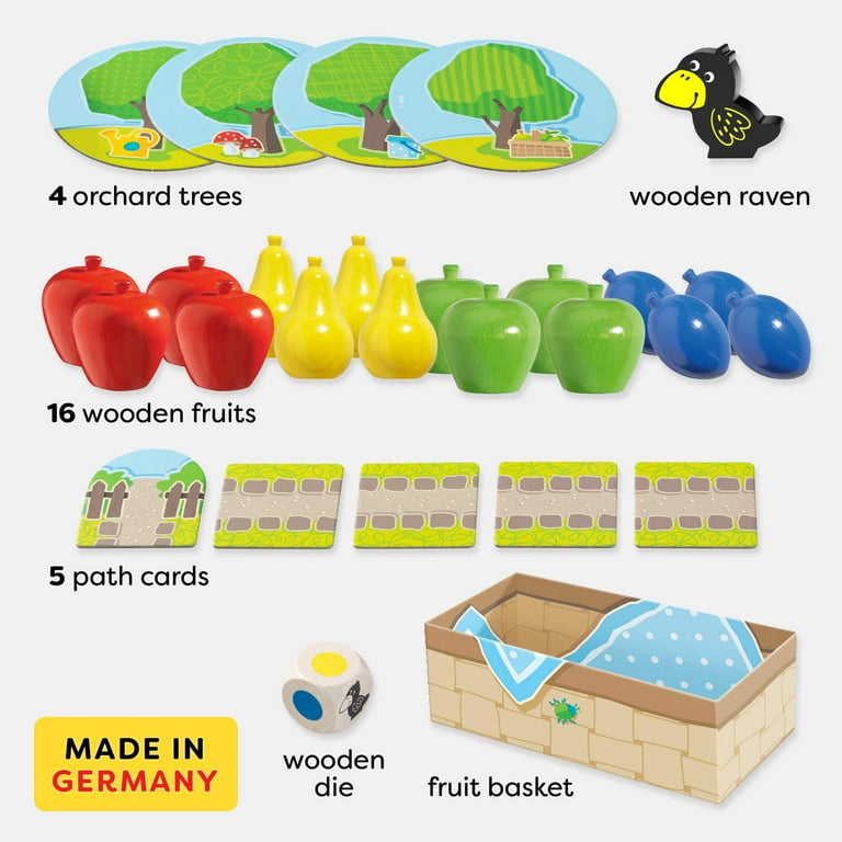 HABA First Orchard Board Game for Toddlers & Preschoolers