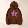 thumbnail image 4 of Vmberlty Kids Zip Up Hoodies Girl's Winter Small Print Fleece Lined Long Sleeve Hooded Zipper Sweatshirt Coats for 5-14 Years, 4 of 7