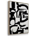 thumbnail image 3 of Prosperous Elements V10 Framed Premium Gallery Wrapped Canvas - Ready to Hang - 17 x 25 - Natural Wood Floating Frame, 3 of 9