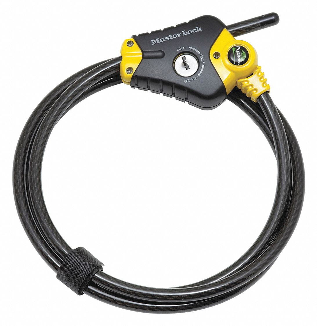 Master Lock Braided Steel Cable Lock, 6 ft. x 3/8" 8413KA