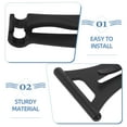 thumbnail image 3 of OULII 5Pcs Heavy Duty Black Rv Awning Rail Hooks for Versatile Hanging Solutions, 3 of 8