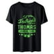 thumbnail image 4 of Camisetas con estampado del Día de San Patricio y cuello redondo para mujer, blusas femeninas cómodas a la moda, Tops Fridja bn1523, 4 of 6