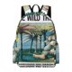 thumbnail image 1 of Donde Viven los Monstruos-theme Backpack, Campus style schoolbag Bookbag with Adjustable Shoulder Straps And Large Zip Compartment, Unisex Travel Bags.42x30x15cm, 1 of 6