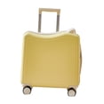 thumbnail image 2 of Maleta infantil con ruedas, rígida, con asa cómoda, ideal para viajes. Amarillo, 2 of 9