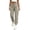 Gray(Great Pants), variant on ZHYou No Boundarie Women's Cargo Pants with Flat Pockets Casual Cuffed Leg Drawstring Elastic Waist Jogger Pants with Pockets,Army Green,Size M