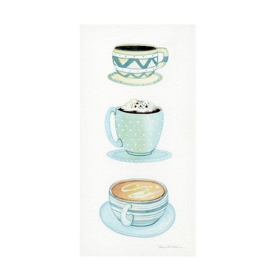 Kathleen Parr McKenna 'Coffee Break Element VI' Canvas Art