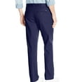 thumbnail image 2 of Men's Pants Navy 34x32 Slim Fit Flat Front Stretch 34, 2 of 5