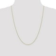 thumbnail image 2 of Real 14kt Yellow Gold 1.2mm Diamond Cut Beaded Pendant Chain; 24 inch; Lobster Clasp; for Adults and Teens; for Women and Men, 2 of 5