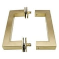 Steel 304 Grade Tubular Back to Back Shower Door Pull Handle, 6Inch