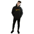 thumbnail image 4 of DC Comics Mens Superman Telescopic Crackle Logo Hoodie, 4 of 5