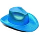 thumbnail image 4 of Wosthever Sombrero de vaquero con purpurina brillante, Carnaval de Halloween, niño, fiesta holográfica metálica, vestido de caballero perlado, Kits de decoración para fiestas Cielo azul, 4 of 6