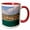 Red/White, variant on 3drose, Black Sea Coastline, Varna, Bulgaria - Eu05 Jre0072 - Joe Restuccia Iii, 11oz Two-tone Green Mug