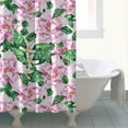 thumbnail image 4 of Pioneer Flower Floral Print Pattern Shower Curtain 72"x72" ,Bathroom Decorative Shower Curtains Set with 12 Hooks,Modern Waterproof Washable Shower Curtain, 4 of 6
